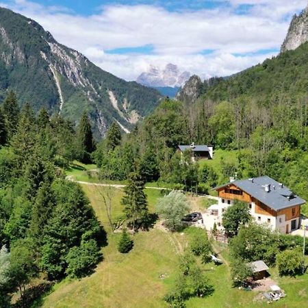 Agriturismo Borgo Damos Villa Valle di Cadore Kültér fotó