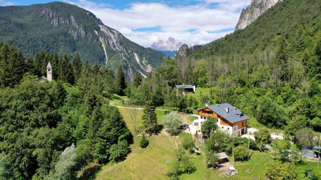 Agriturismo Borgo Damos Villa Valle di Cadore Kültér fotó